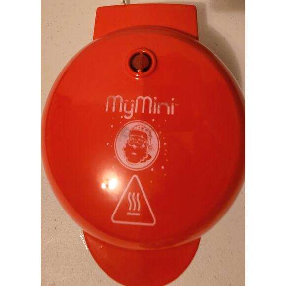 Nostalgia MyMini Santa Claus Holiday Waffle Maker - Picture 1 of 6